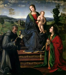 Madone et Enfant avec Saint François d